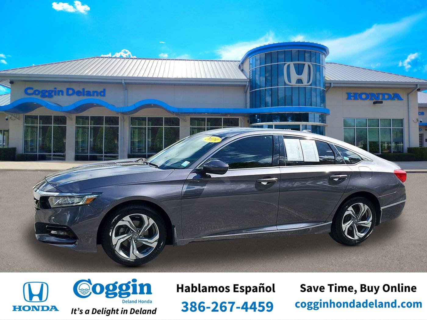 2019 Honda Accord EX — Sedan — 53,890 mi — Orange City, FL