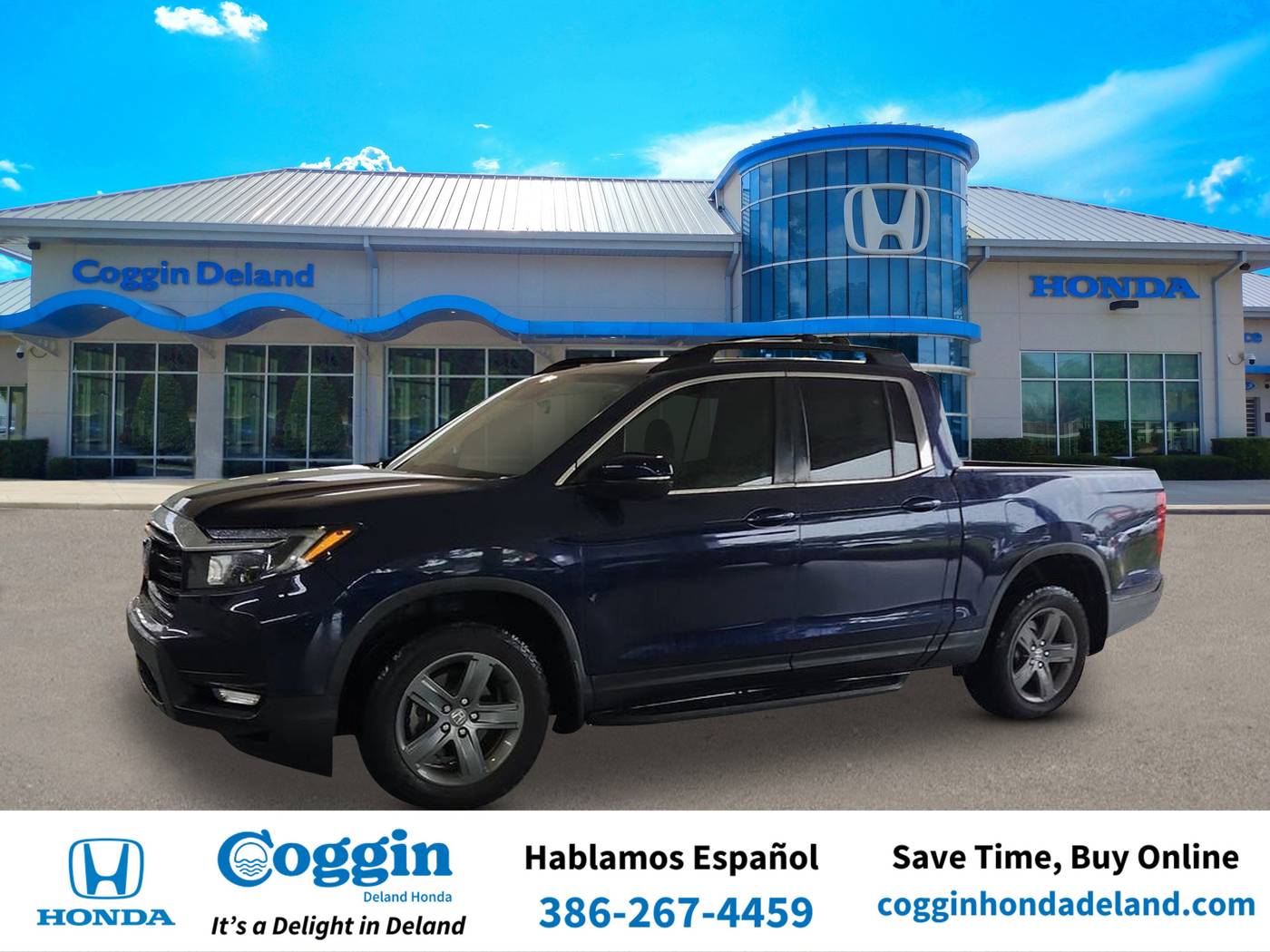 2023 Honda Ridgeline RTL — Pickup Truck — 46,085 mi — Orange City, FL