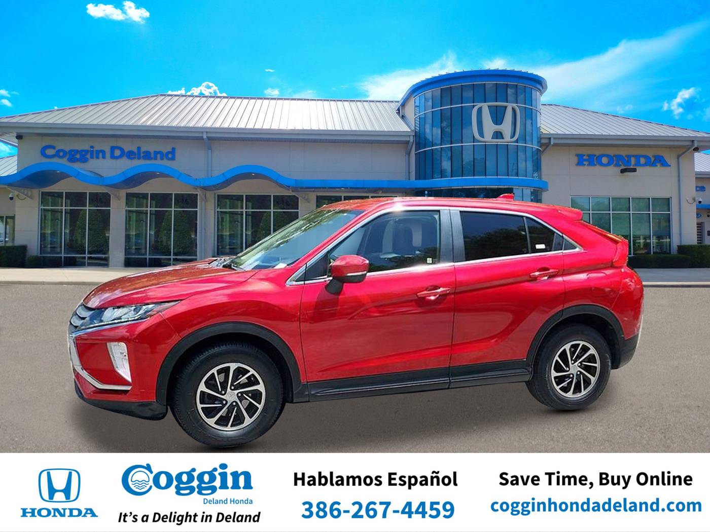 2020 Mitsubishi Eclipse Cross ES — SUV — 80,748 mi — Orange City, FL
