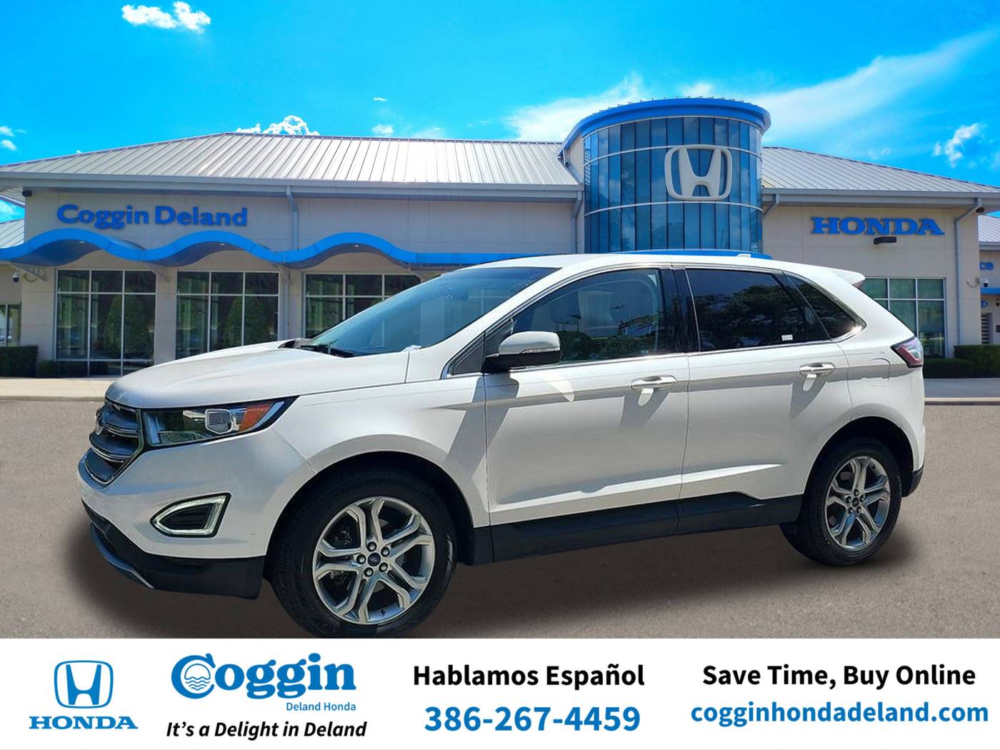 2017 Ford Edge Titanium — SUV — 102,598 mi — Orange City, FL