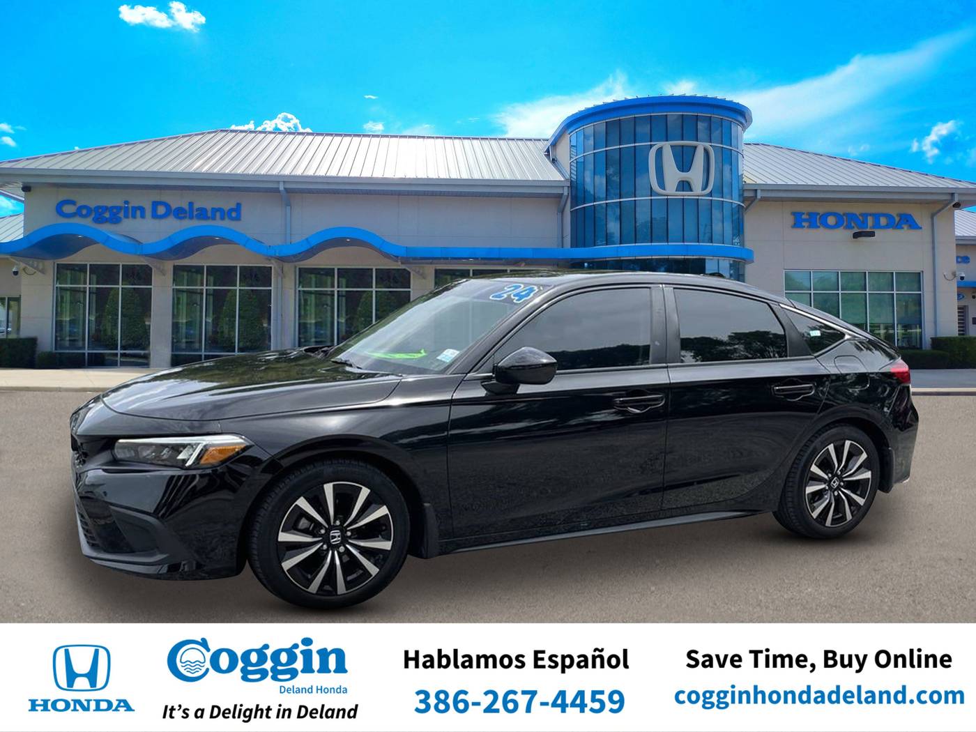 2024 Honda Civic EX-L — Hatchback — 19,950 mi — Orange City, FL