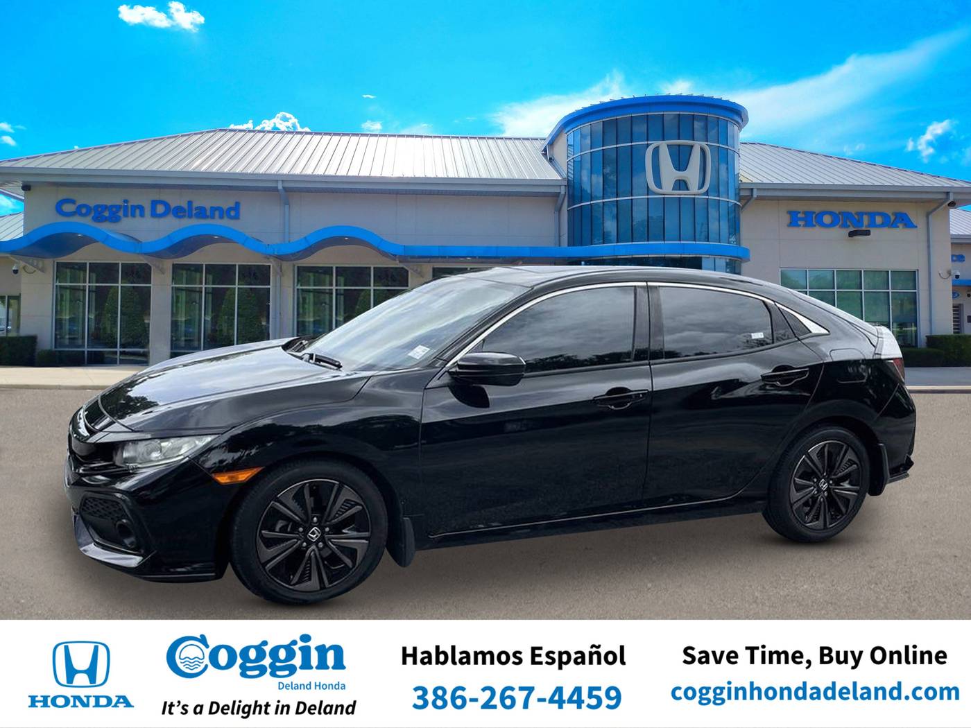 2019 Honda Civic EX — Hatchback — 69,347 mi — Orange City, FL