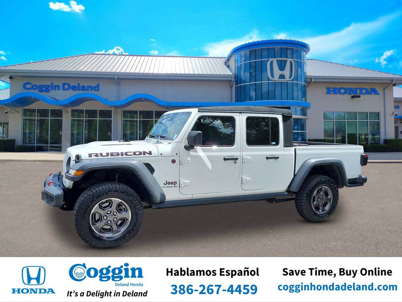 2020 Jeep Gladiator Rubicon — Pickup Truck — 108,748 mi — Orange City, FL