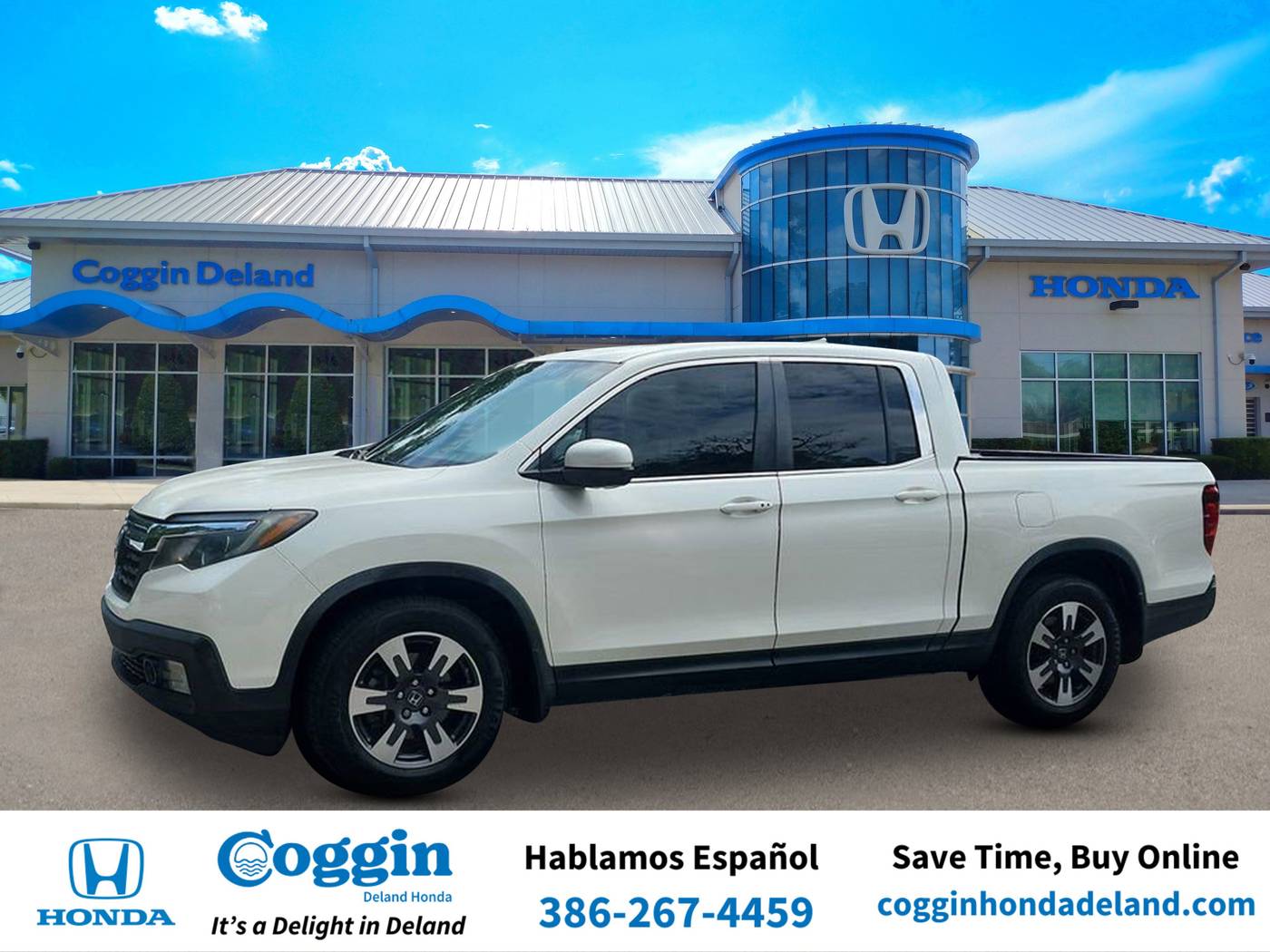 2019 Honda Ridgeline RTL — Pickup Truck — 127,240 mi — Orange City, FL