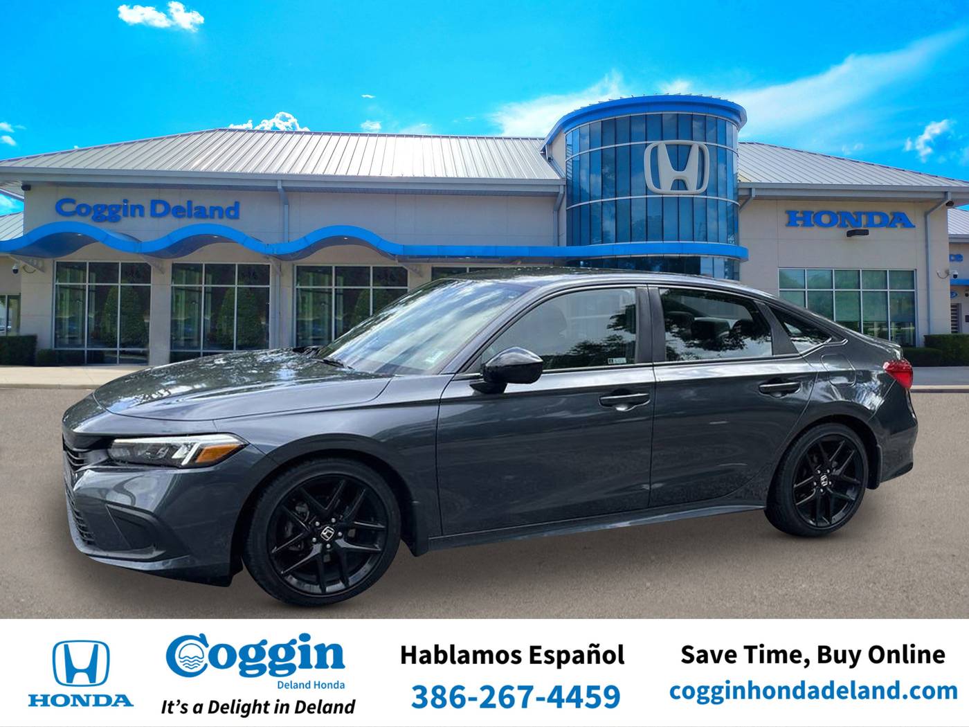 2024 Honda Civic Sport — Sedan — 21,263 mi — Orange City, FL