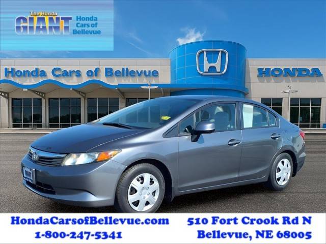 2012 Honda Civic LX — Sedan — 171,756 mi — Bellevue, NE
