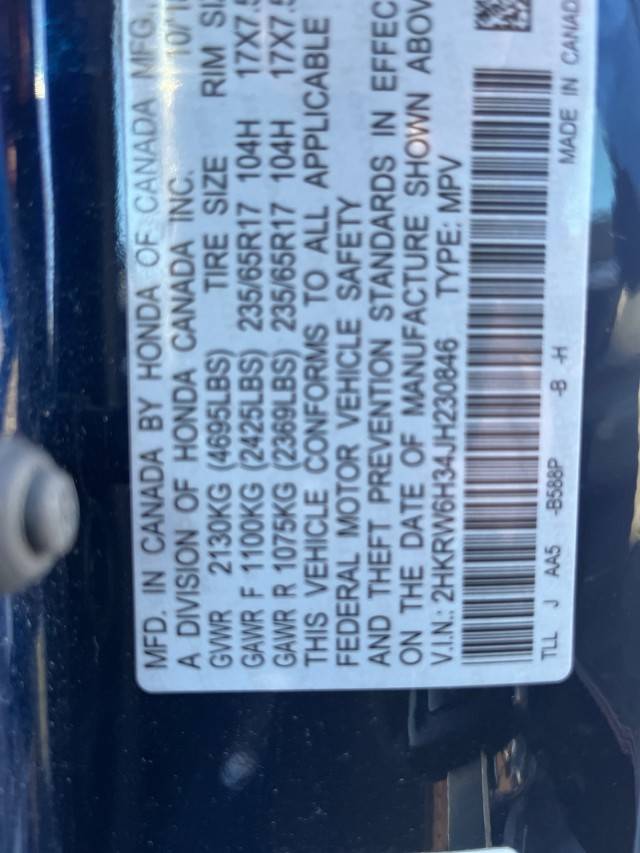 2018 Honda CR-V LX — SUV — 29,088 mi — Bellevue, NE