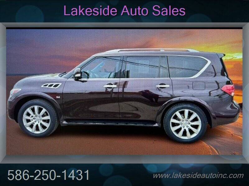 2014 INFINITI QX80 Standard — SUV — 117,203 mi — Clinton Township, MI