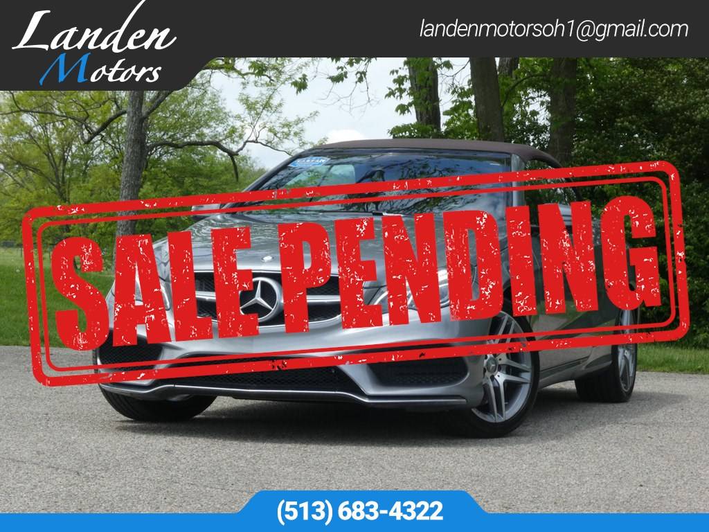 2015 Mercedes-Benz E-Class E 550 — Convertible — 87,794 mi — Loveland, OH