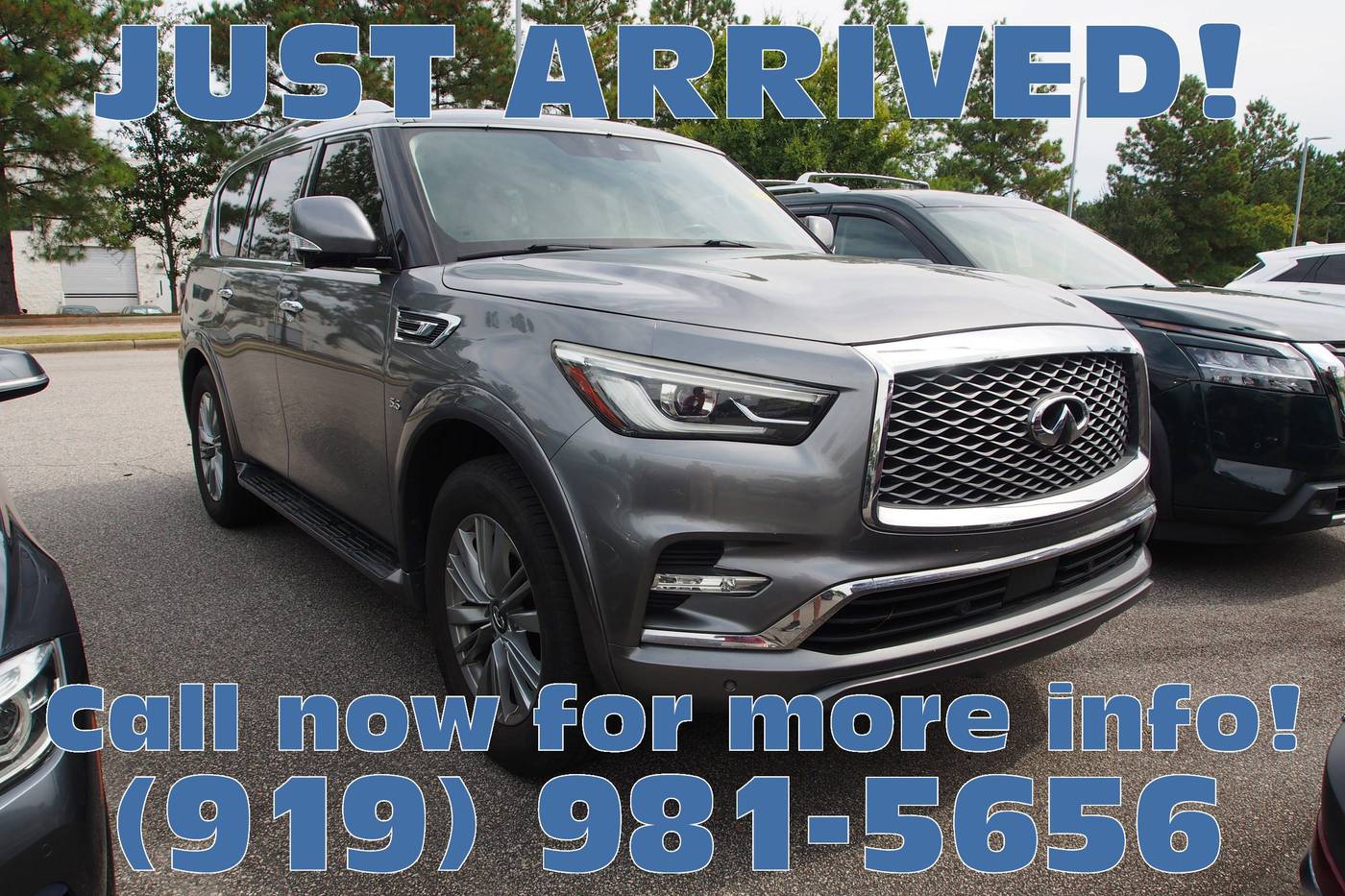 2019 INFINITI QX80 LUXE — SUV — 137,205 mi — Raleigh, NC