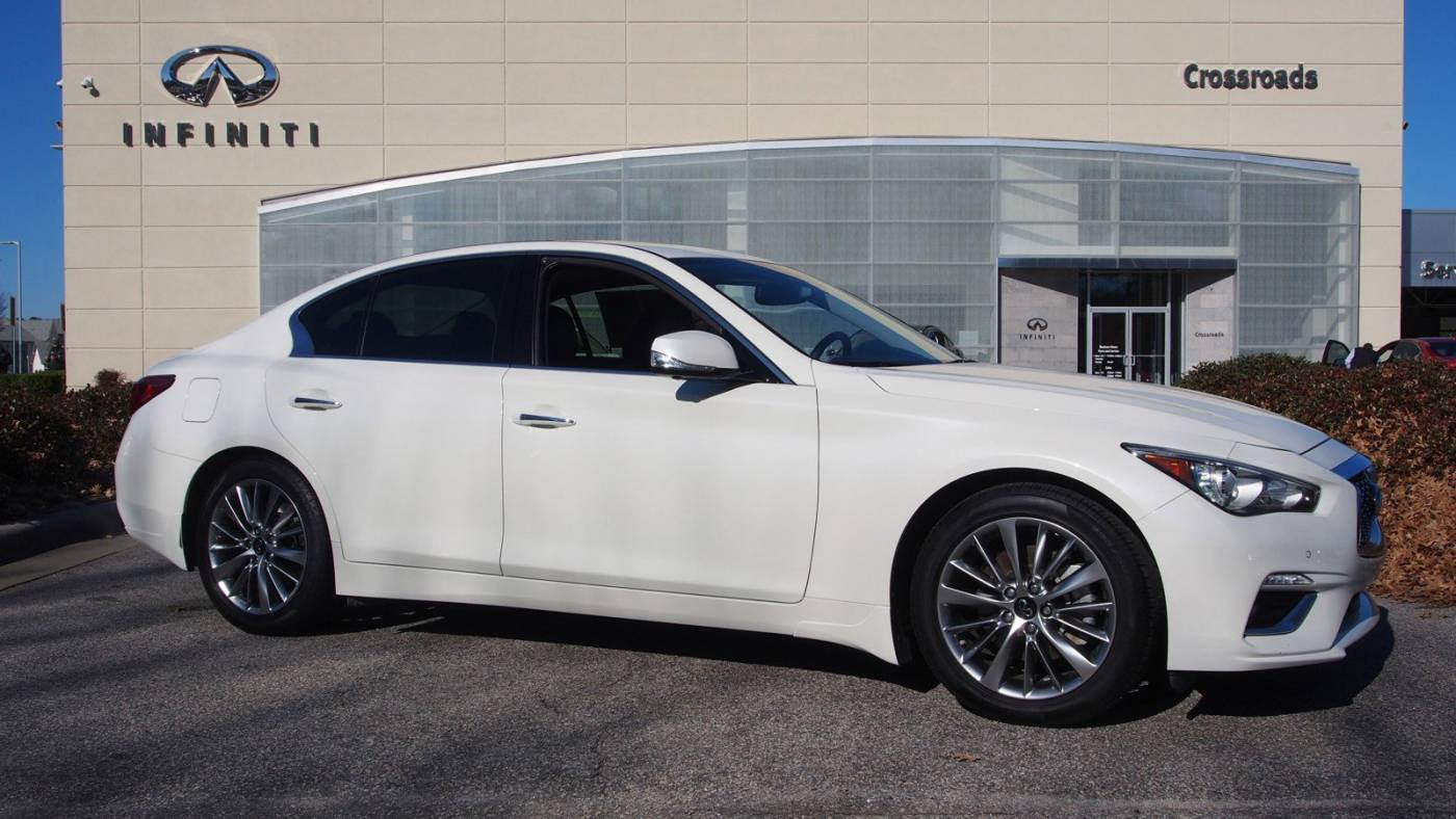 2022 INFINITI Q50 LUXE — Sedan — 60,076 mi — Raleigh, NC