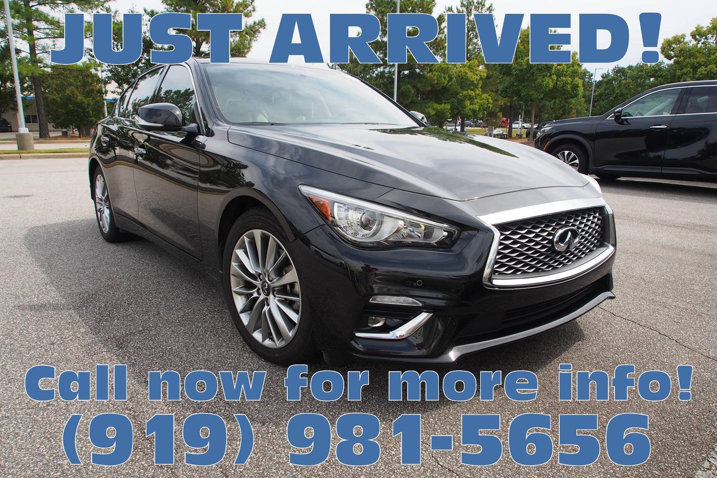 2022 INFINITI Q50 LUXE — Sedan — 48,311 mi — Raleigh, NC
