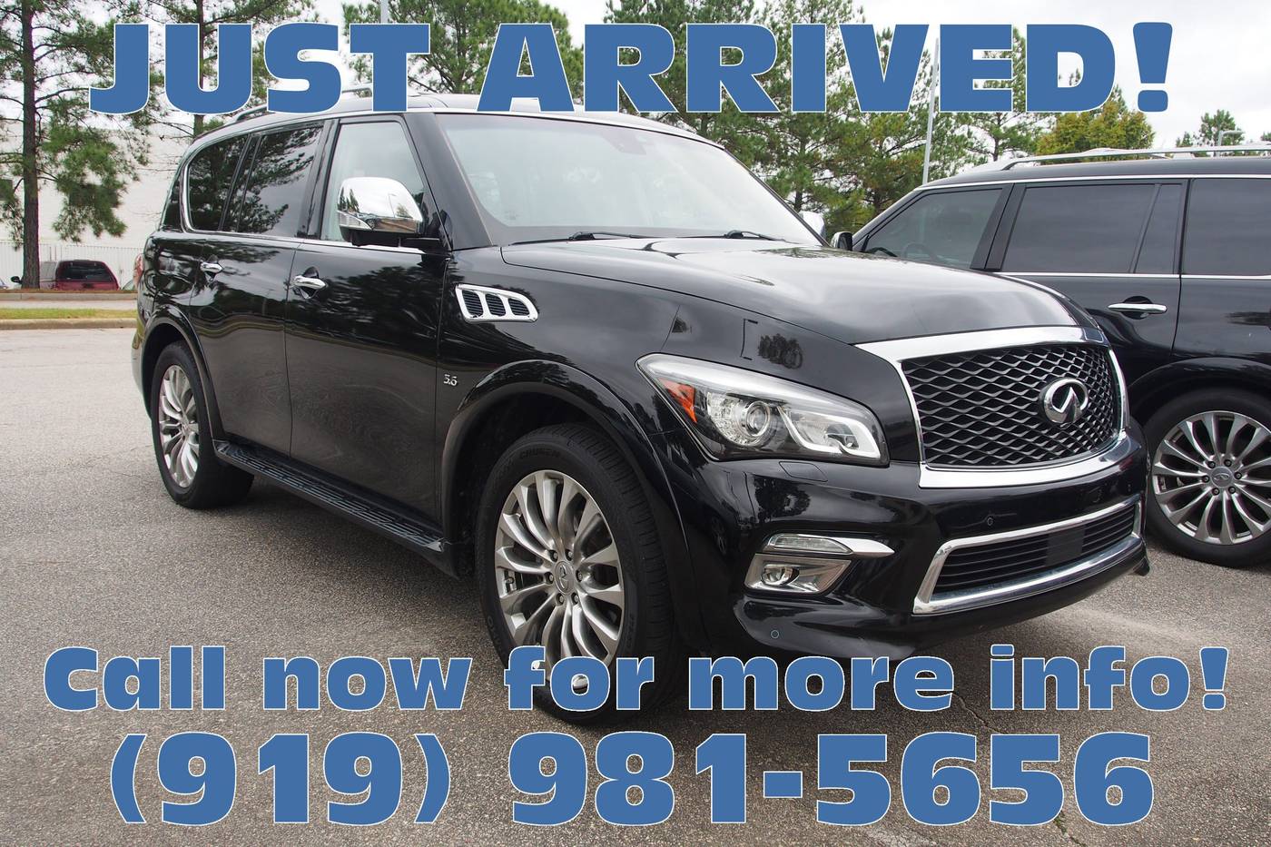 2017 INFINITI QX80 Standard — SUV — 115,609 mi — Raleigh, NC