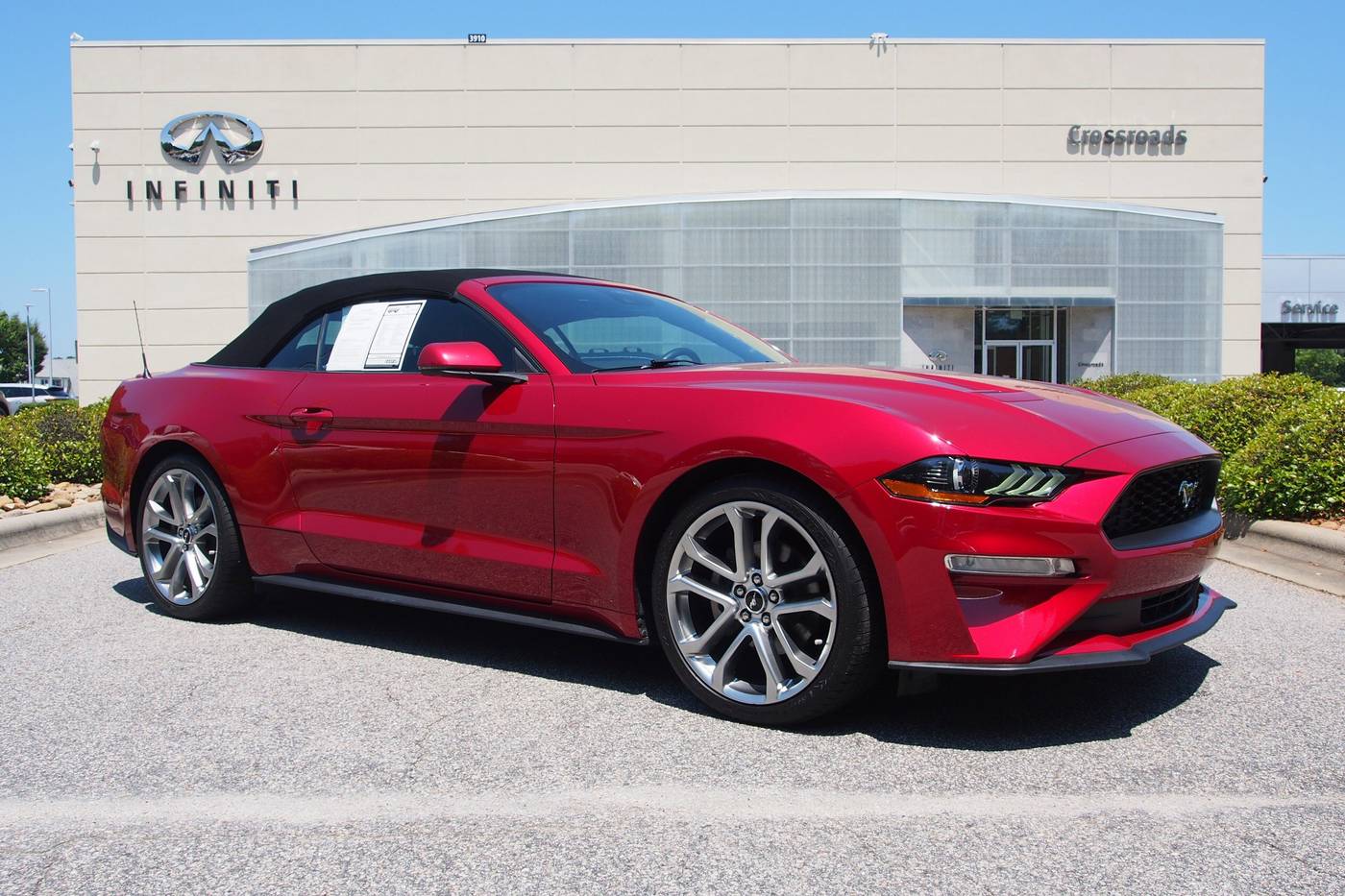 2020 Ford Mustang EcoBoost Premium — Convertible — 37,046 mi — Raleigh, NC