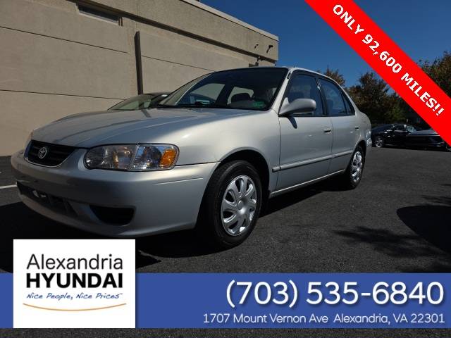 2001 Toyota Corolla CE — Sedan — 92,653 mi — Alexandria, VA