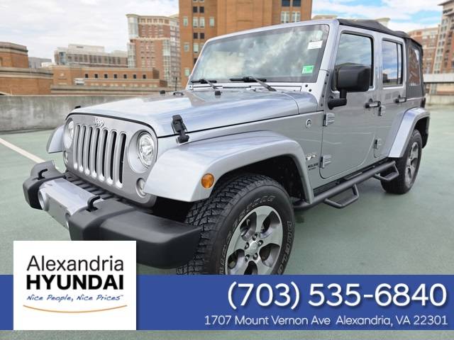 2017 Jeep Wrangler Sahara — SUV — 33,441 mi — Alexandria, VA