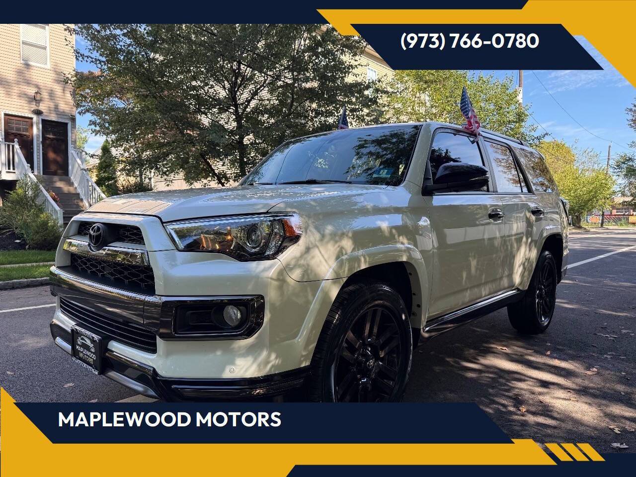 2019 Toyota 4Runner Limited Nightshade Edition — SUV — 82,455 mi — Maplewood, NJ