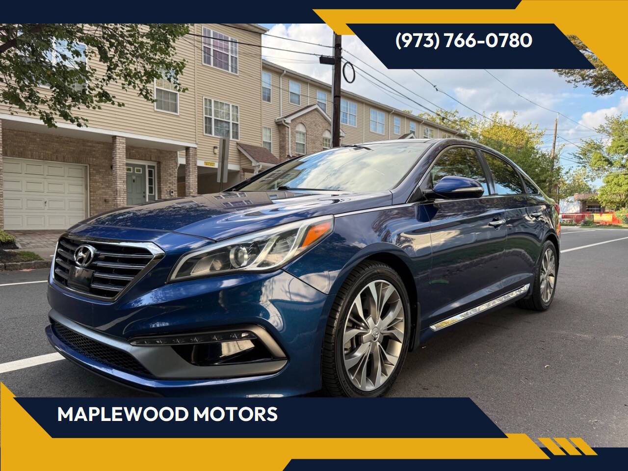 2015 Hyundai Sonata Limited 2.0T — Sedan — 65,684 mi — Maplewood, NJ