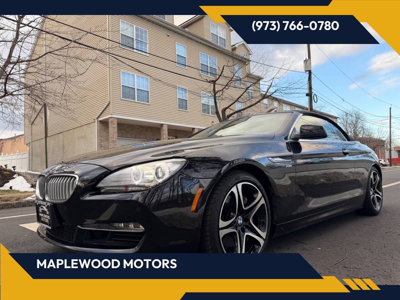 2012 BMW 6 Series 650i — Convertible — 42,145 mi — Maplewood, NJ