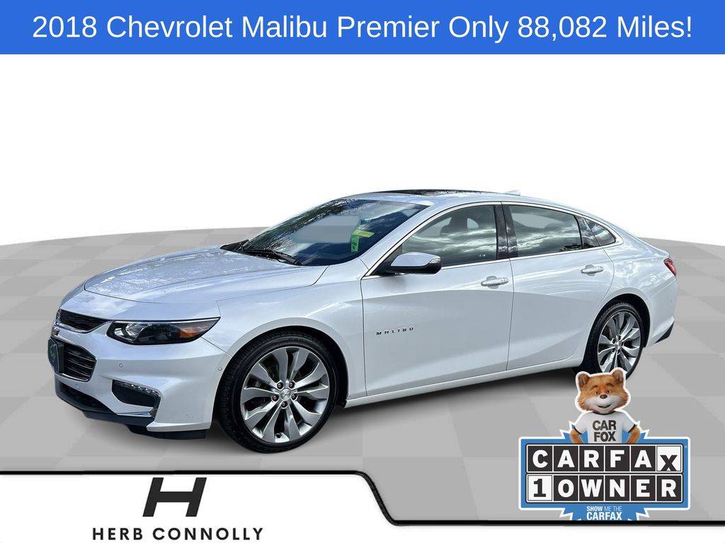 2018 Chevrolet Malibu Premier — Sedan — 88,082 mi — Framingham, MA
