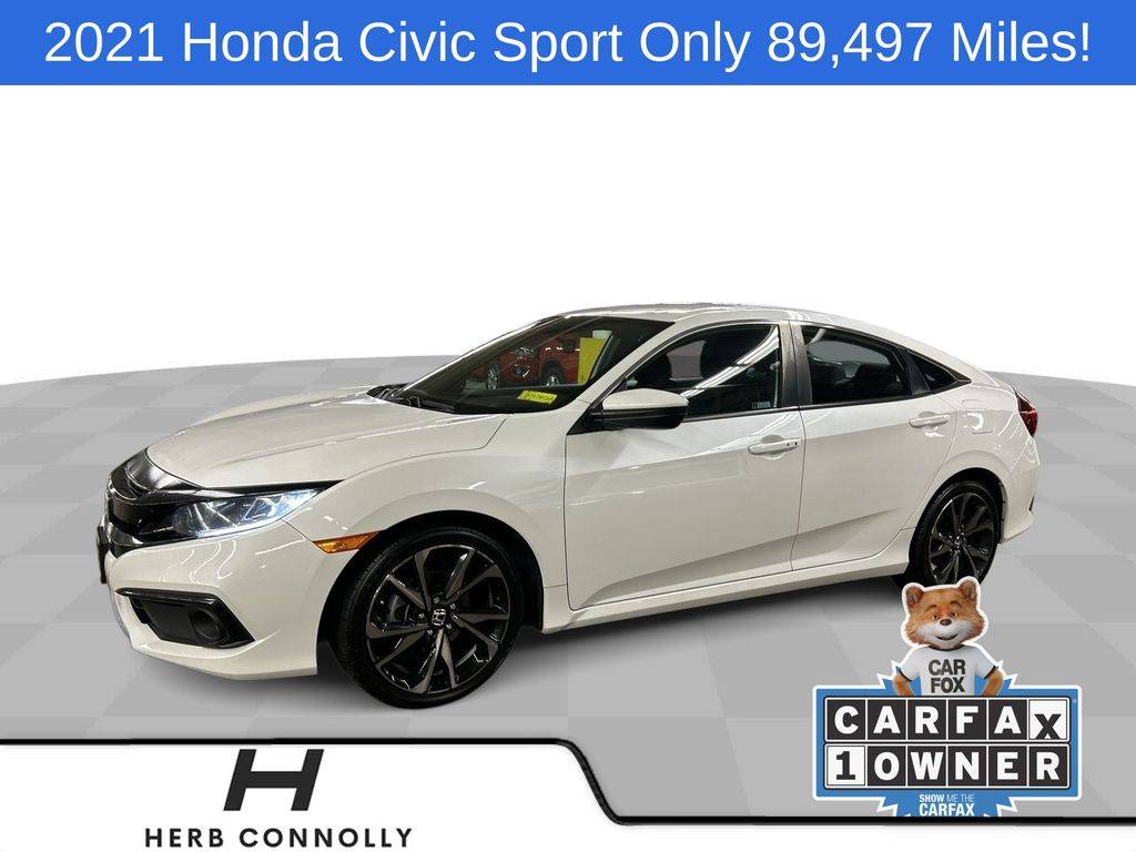 2021 Honda Civic Sport — Sedan — 89,336 mi — Framingham, MA