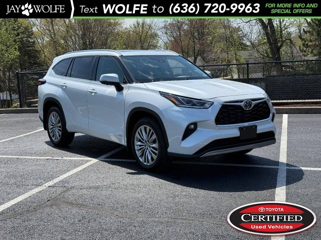 2025 Toyota Highlander Hybrid Platinum — SUV — 4,001 mi — Ballwin, MO