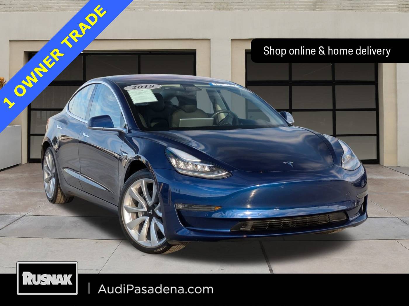 2018 Tesla Model 3 Long Range — Sedan — 24,725 mi — Pasadena, CA
