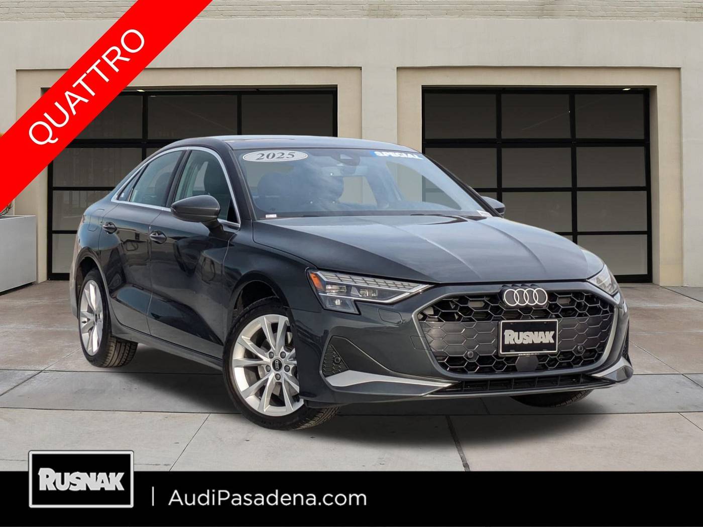 2025 Audi A3 Premium — Sedan — 5,384 mi — Pasadena, CA