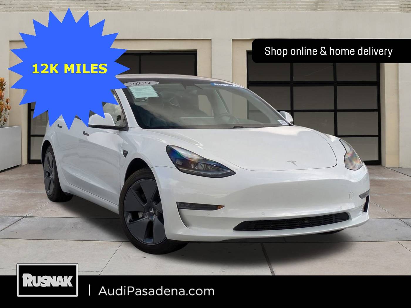 2021 Tesla Model 3 Standard Range Plus — Sedan — 12,733 mi — Pasadena, CA