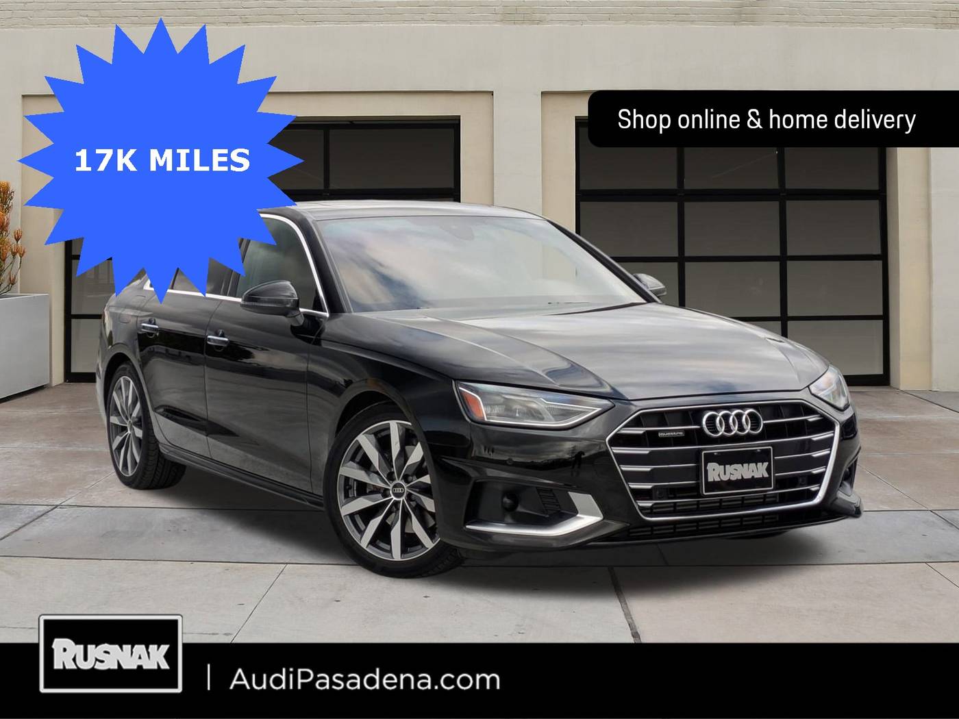 2021 Audi A4 Premium — Sedan — 17,454 mi — Pasadena, CA