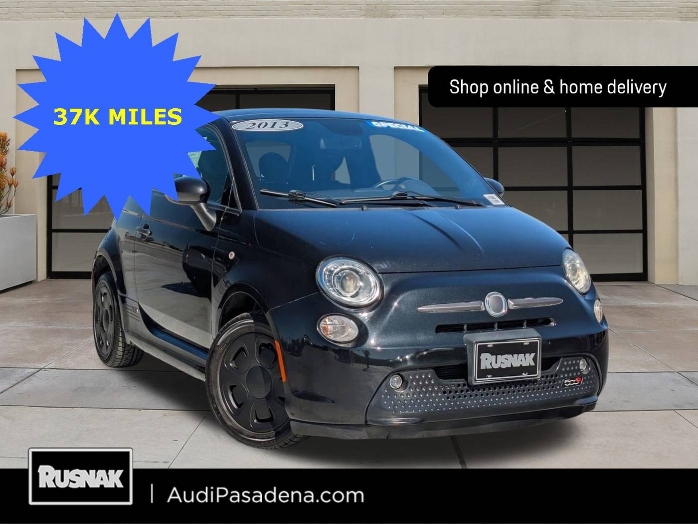 2013 FIAT 500e Base — Hatchback — 37,287 mi — Pasadena, CA