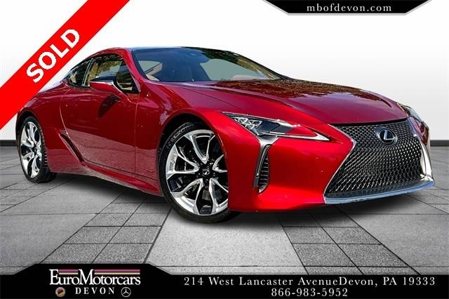 2019 Lexus LC LC 500 — Coupe — 20,161 mi — Devon, PA