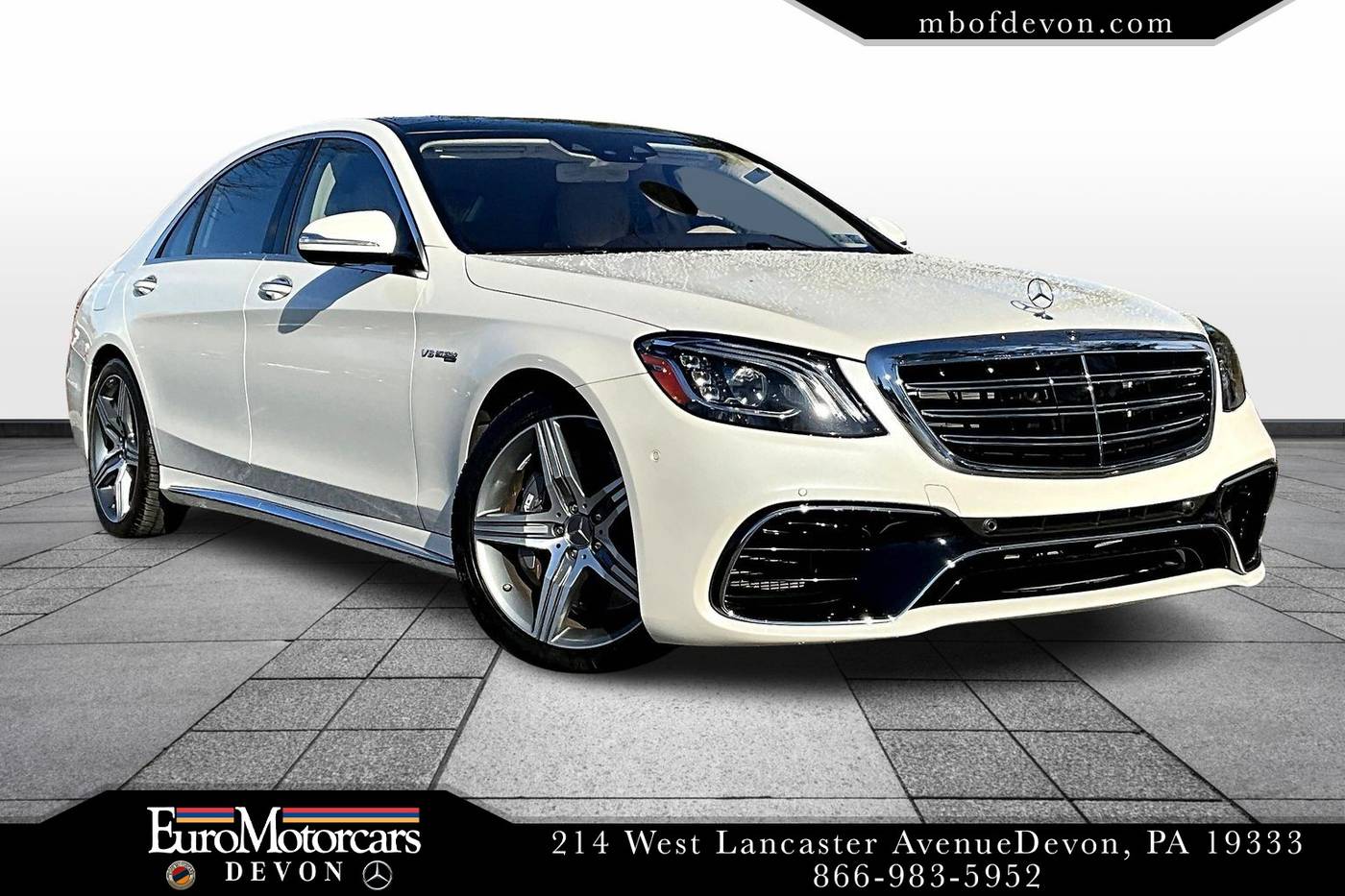 2020 Mercedes-Benz S-Class AMG S 63 — Sedan — 28,634 mi — Devon, PA