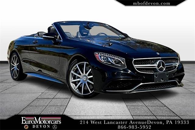 2017 Mercedes-Benz S-Class S 63 AMG — Convertible — 25,205 mi — Devon, PA
