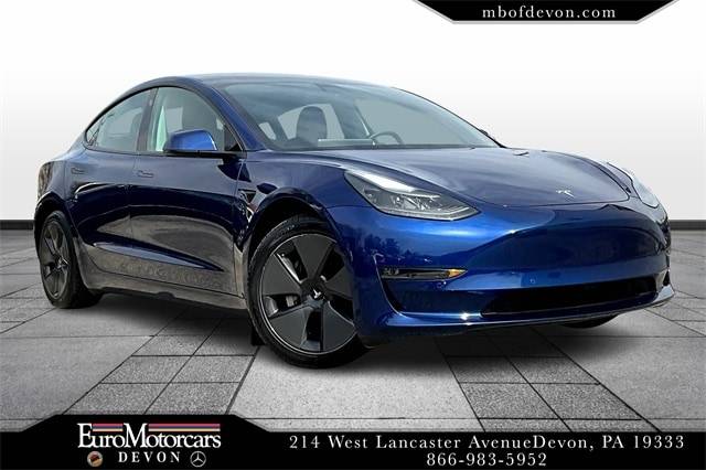 2021 Tesla Model 3 Long Range — Sedan — 50,211 mi — Devon, PA
