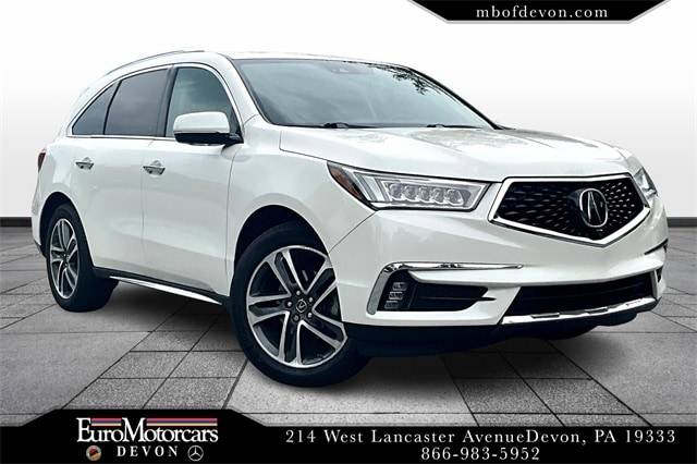 2017 Acura MDX Advance Package — SUV — 64,365 mi — Devon, PA