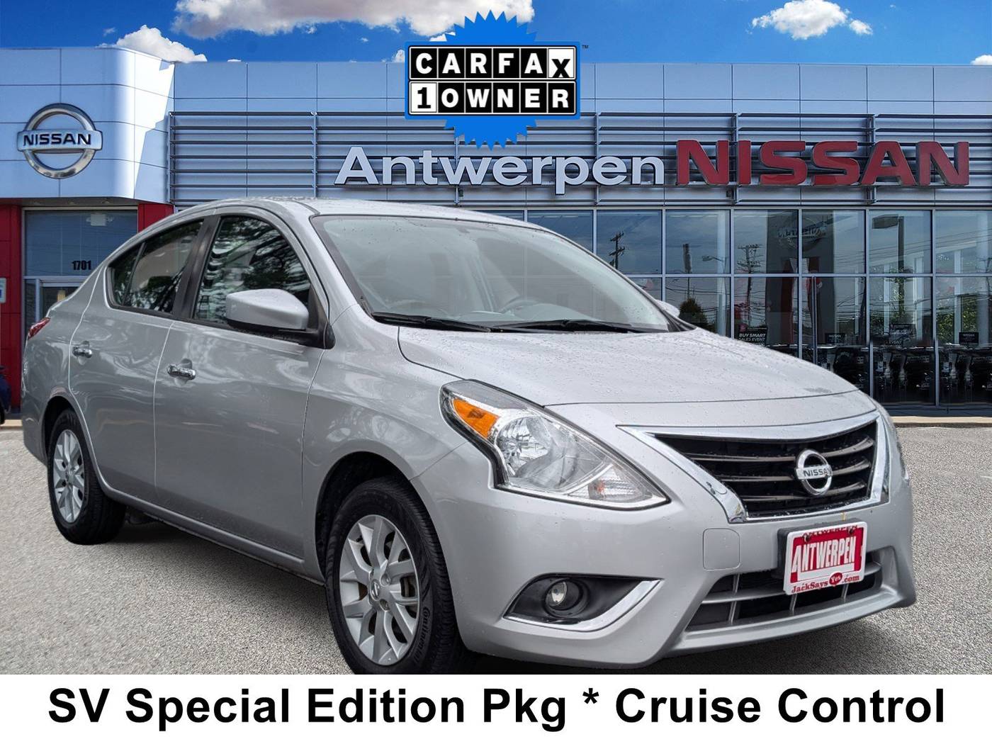 2019 Nissan Versa SV — Sedan — 14,399 mi — Baltimore, MD