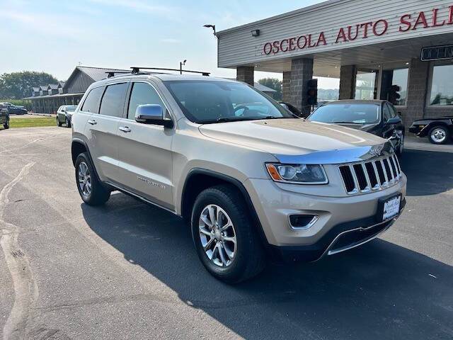 2014 Jeep Grand Cherokee Limited — SUV — 168,723 mi — Osceola, WI
