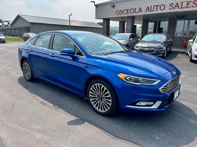 2017 Ford Fusion SE — Sedan — 54,495 mi — Osceola, WI