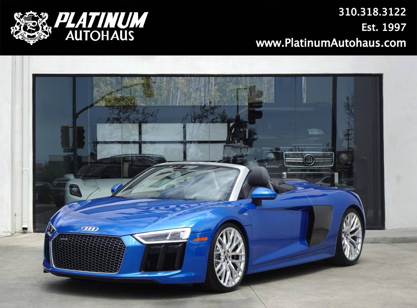 2017 Audi R8 V10 — Convertible — 18,190 mi — Redondo Beach, CA
