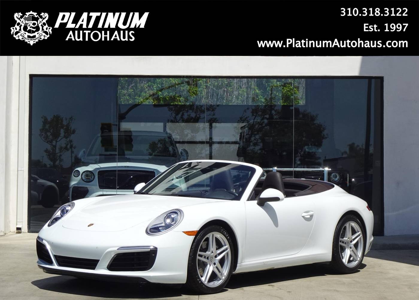 2019 Porsche 911 Carrera — Convertible — 14,021 mi — Redondo Beach, CA