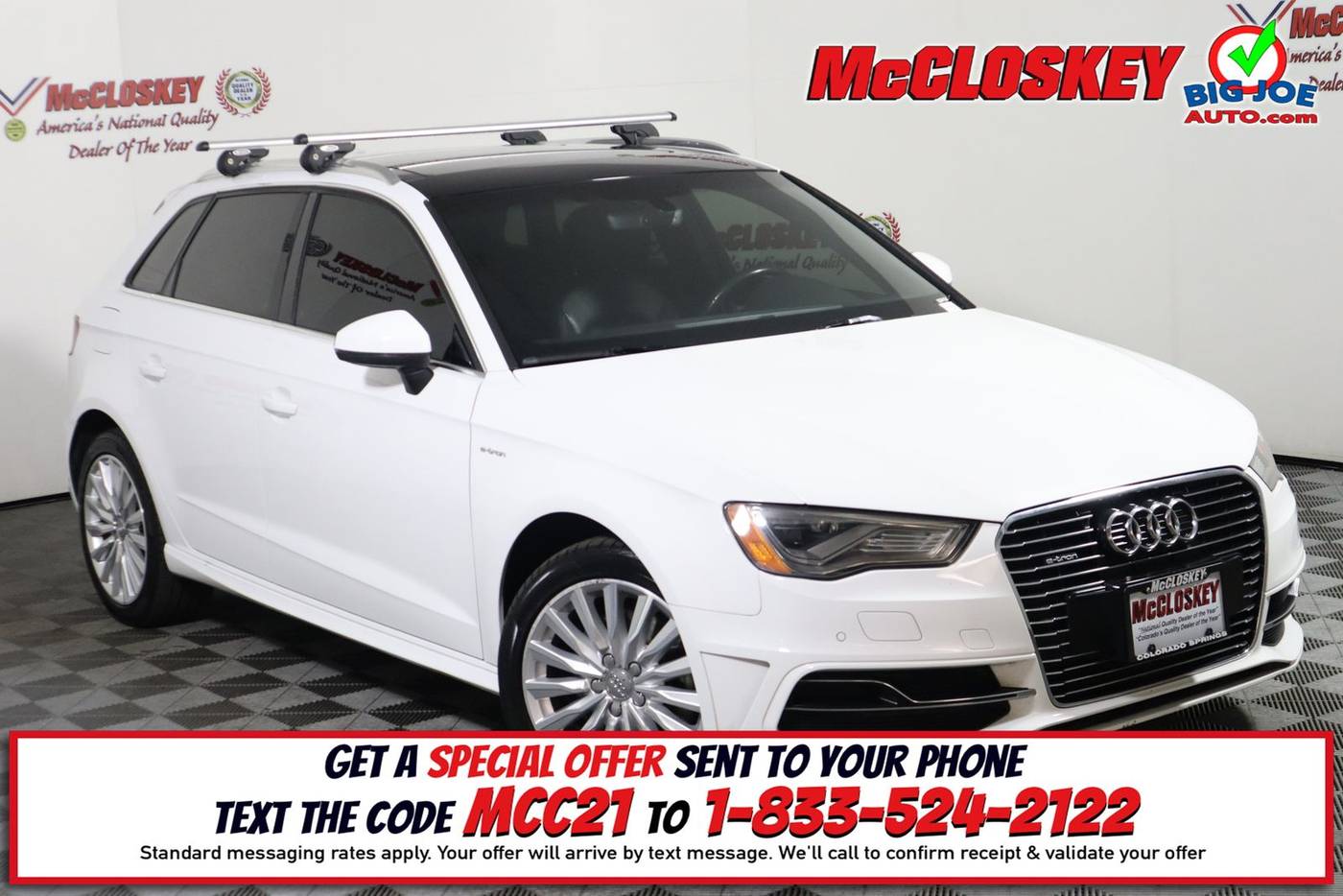 2016 Audi A3 e-tron Premium Plus — Hatchback — 94,110 mi — Colorado Springs, CO