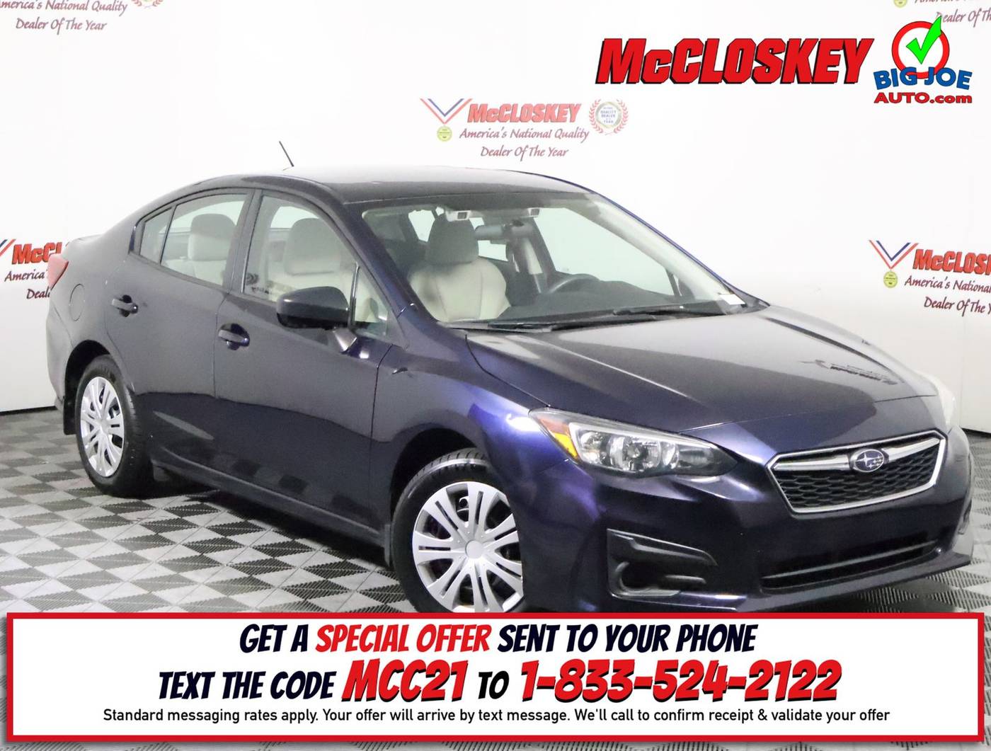 2019 Subaru Impreza 2.0i — Sedan — 60,462 mi — Colorado Springs, CO