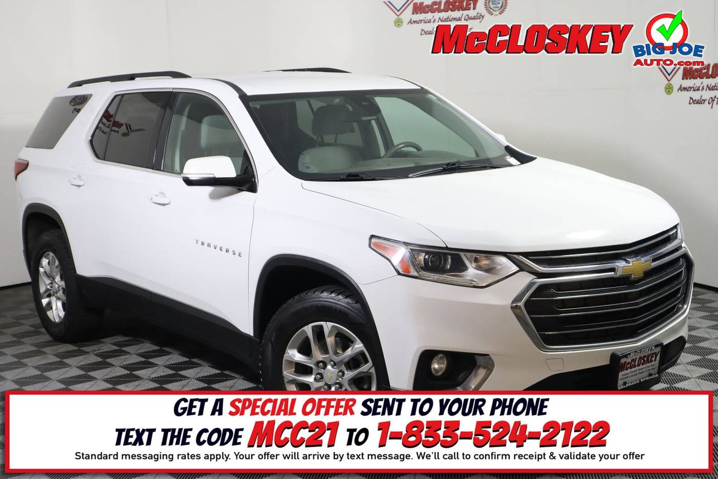 2020 Chevrolet Traverse LT Cloth — SUV — 86,293 mi — Colorado Springs, CO