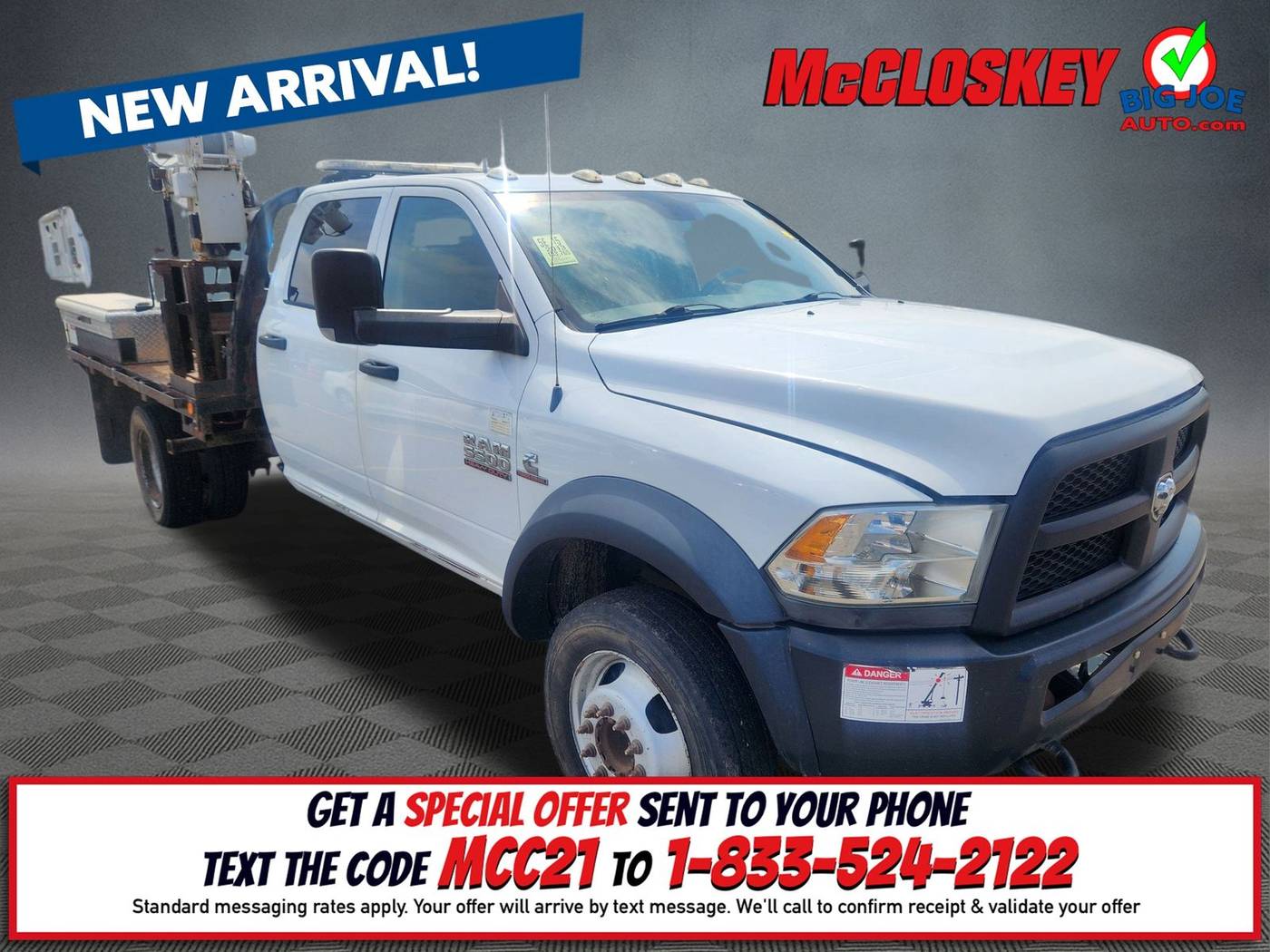 2013 Ram 5500 Tradesman — Chassis Cab Truck — 103,765 mi — Colorado Springs, CO