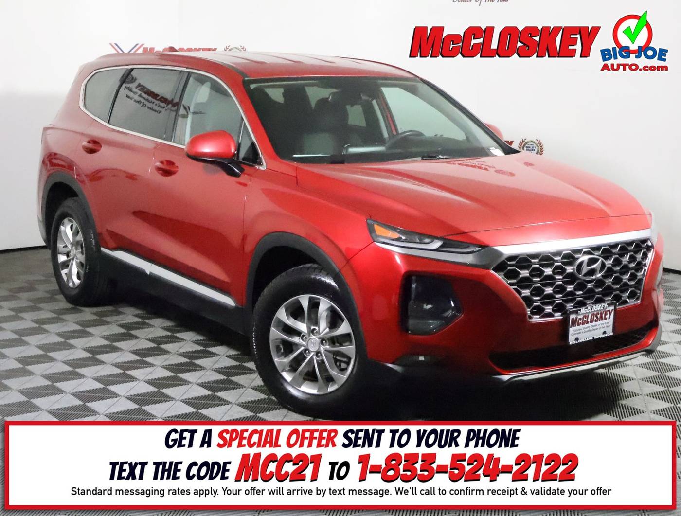 2020 Hyundai Santa Fe SEL — SUV — 85,721 mi — Colorado Springs, CO