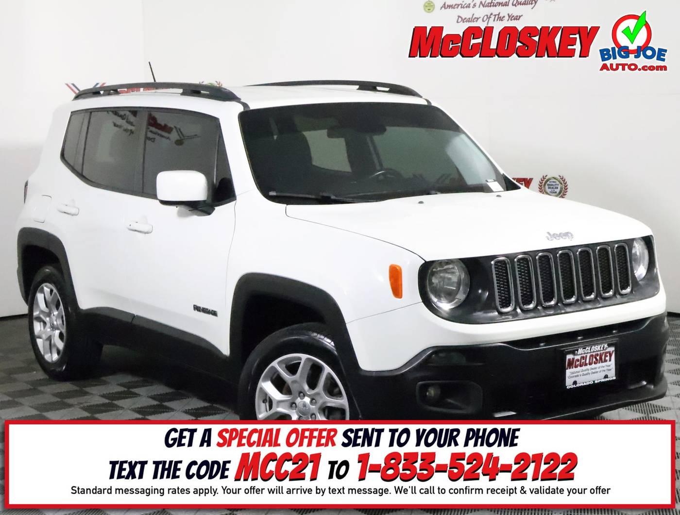 2016 Jeep Renegade Latitude — SUV — 92,966 mi — Colorado Springs, CO