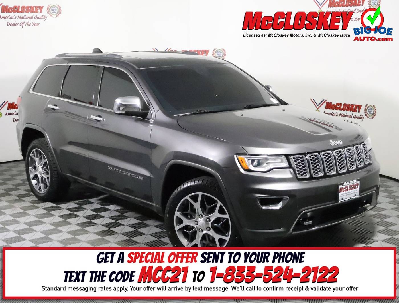 2020 Jeep Grand Cherokee Overland — SUV — 104,025 mi — Colorado Springs, CO