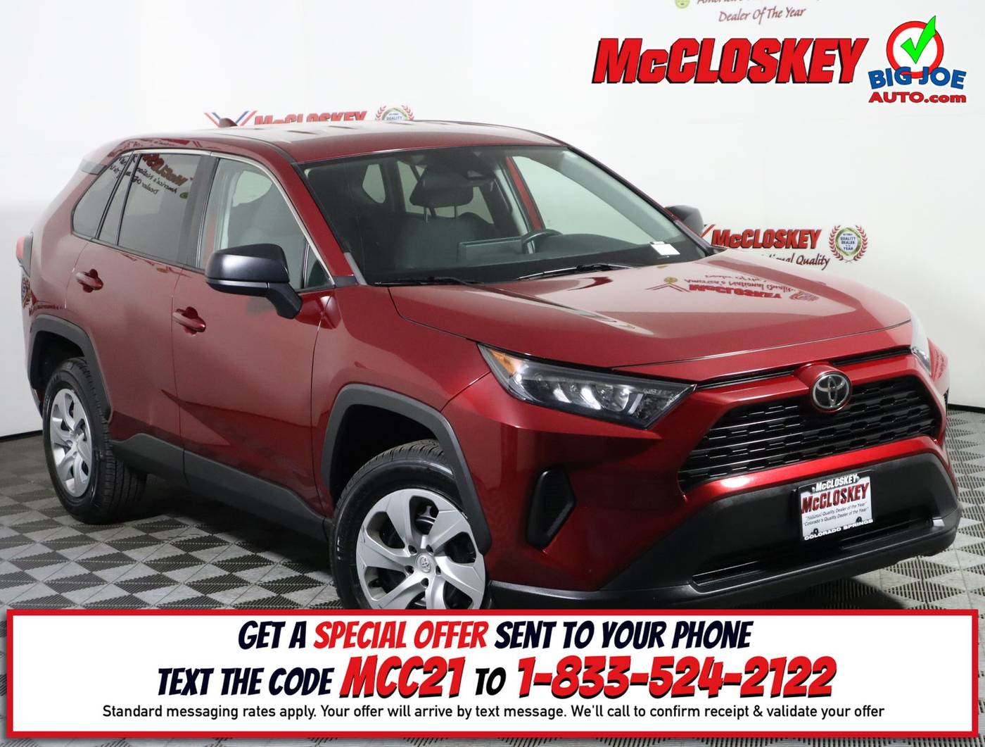 2022 Toyota RAV4 LE — SUV — 113,171 mi — Colorado Springs, CO