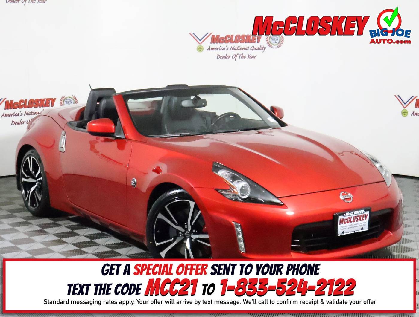 2019 Nissan 370Z Sport Touring — Convertible — 5,655 mi — Colorado Springs, CO